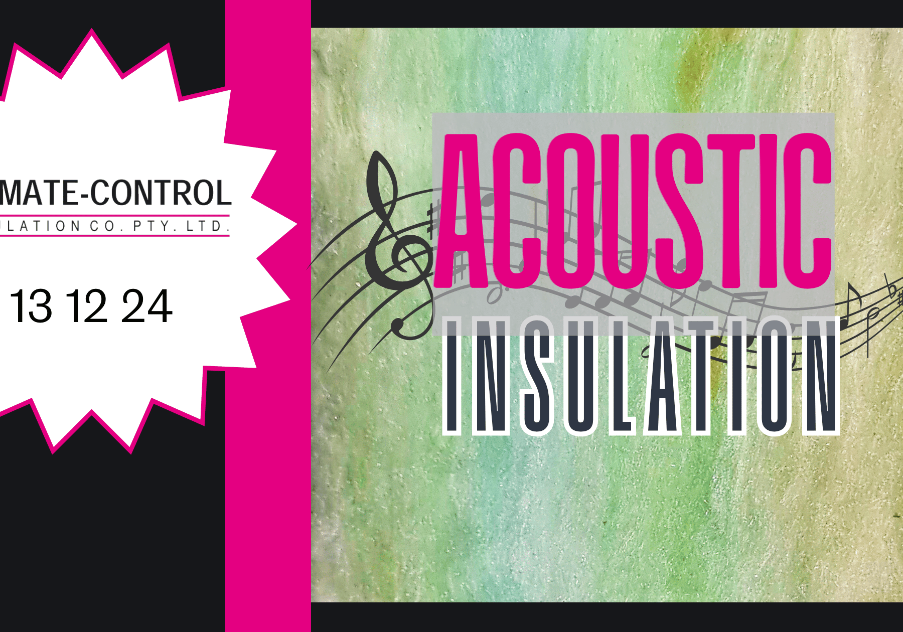 Acoustic Insulation Blog Banner