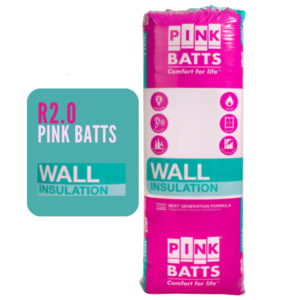 R2.0 Pink Batts Wall Insulation